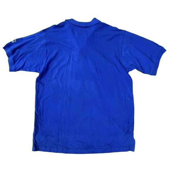 Vintage Dallas Mavericks Starter Men's XL Blue Polo Shirt Embroidered Logo - Picture 2 of 8